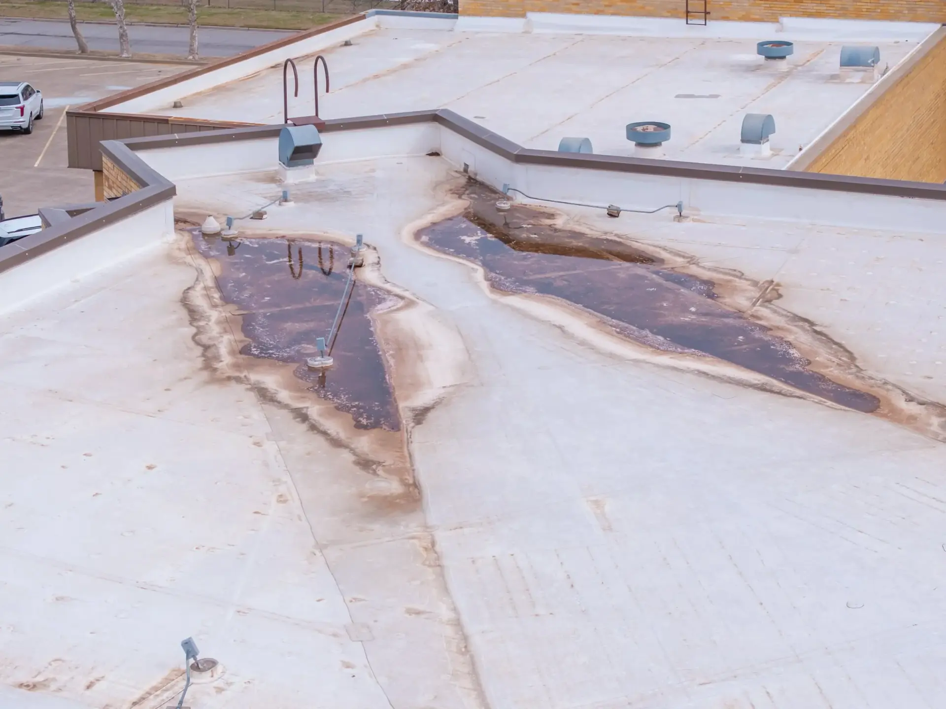Ponding Water Roof Repair