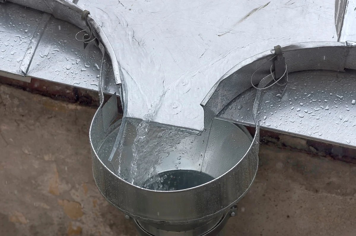 Roof Drain Scupper Repair