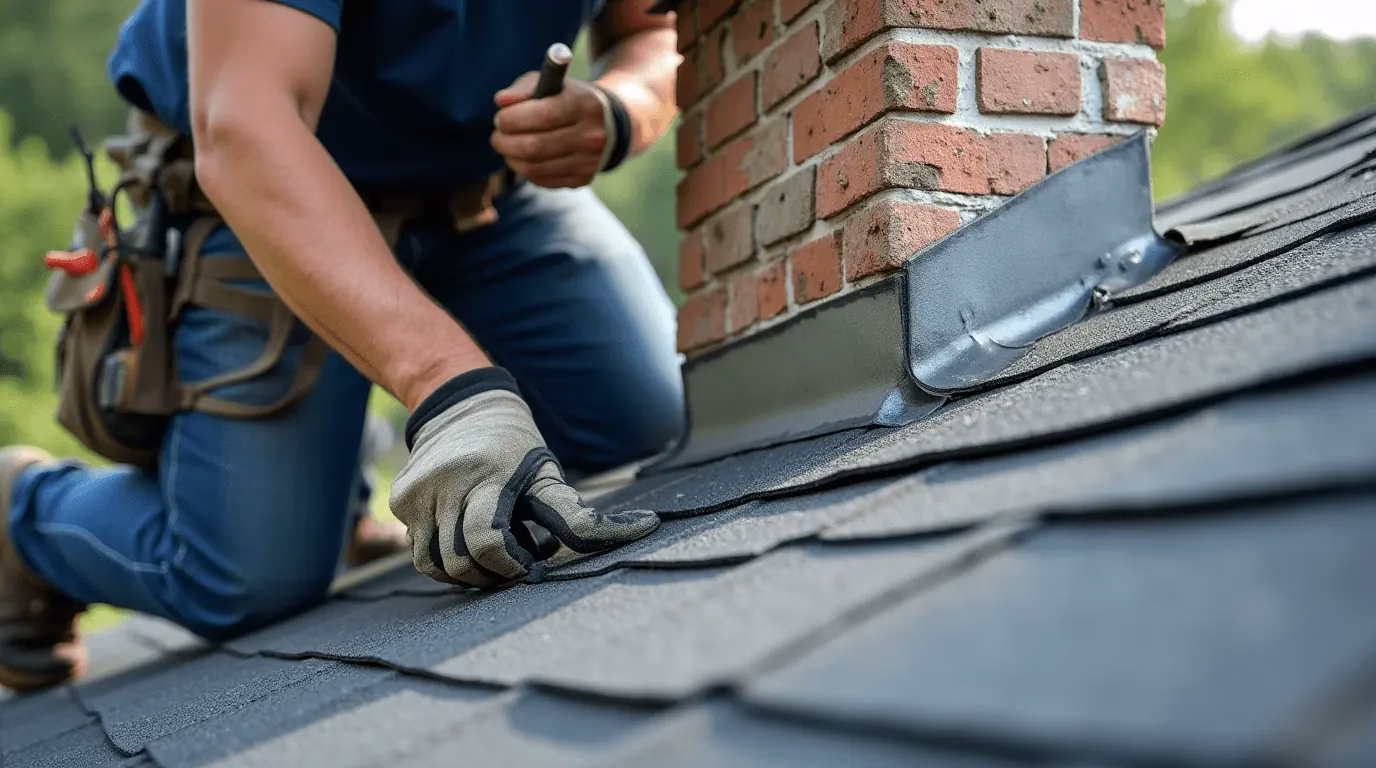 Roof Flashing Repair