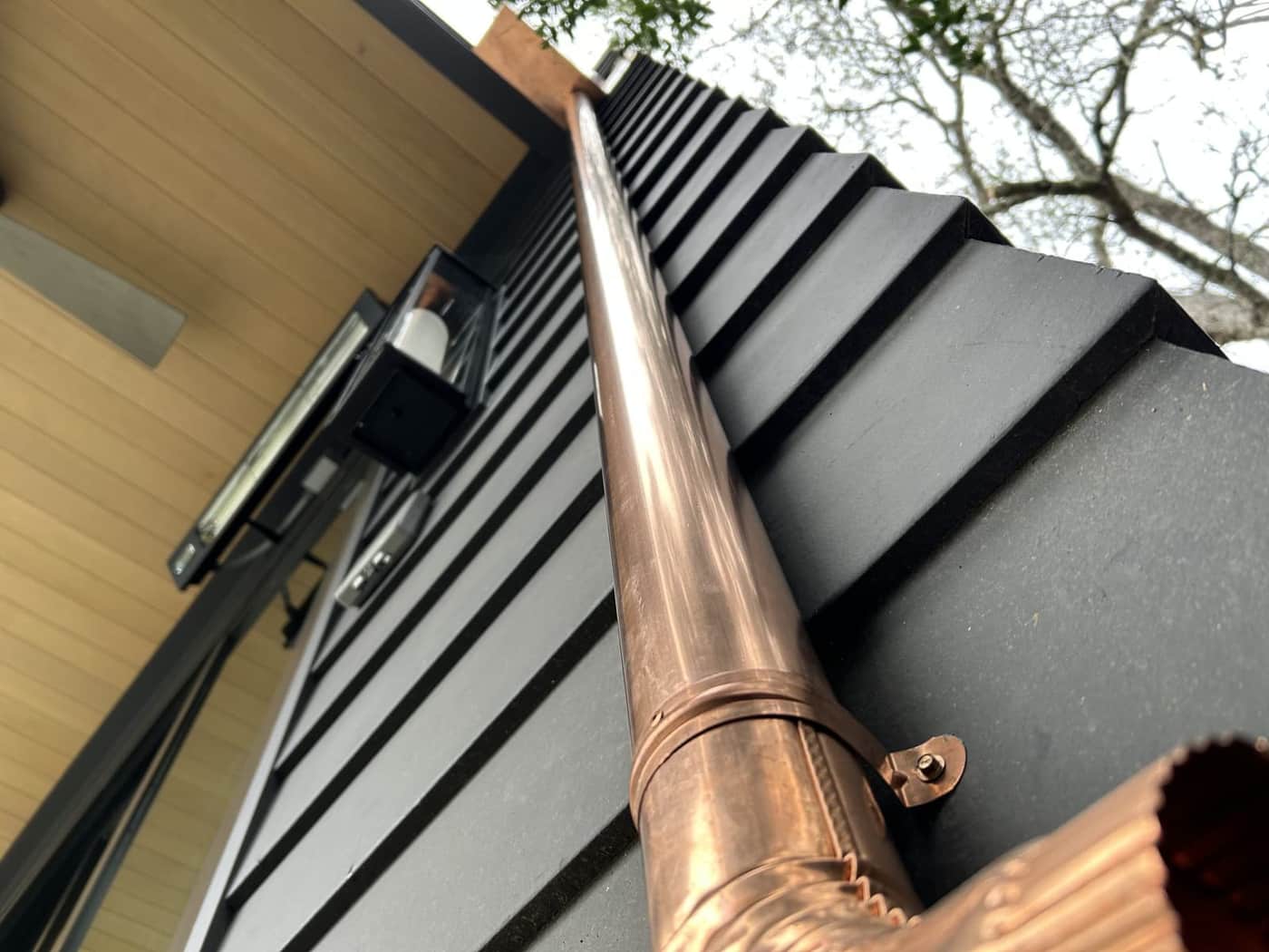 Edge Metal Coping Gutters