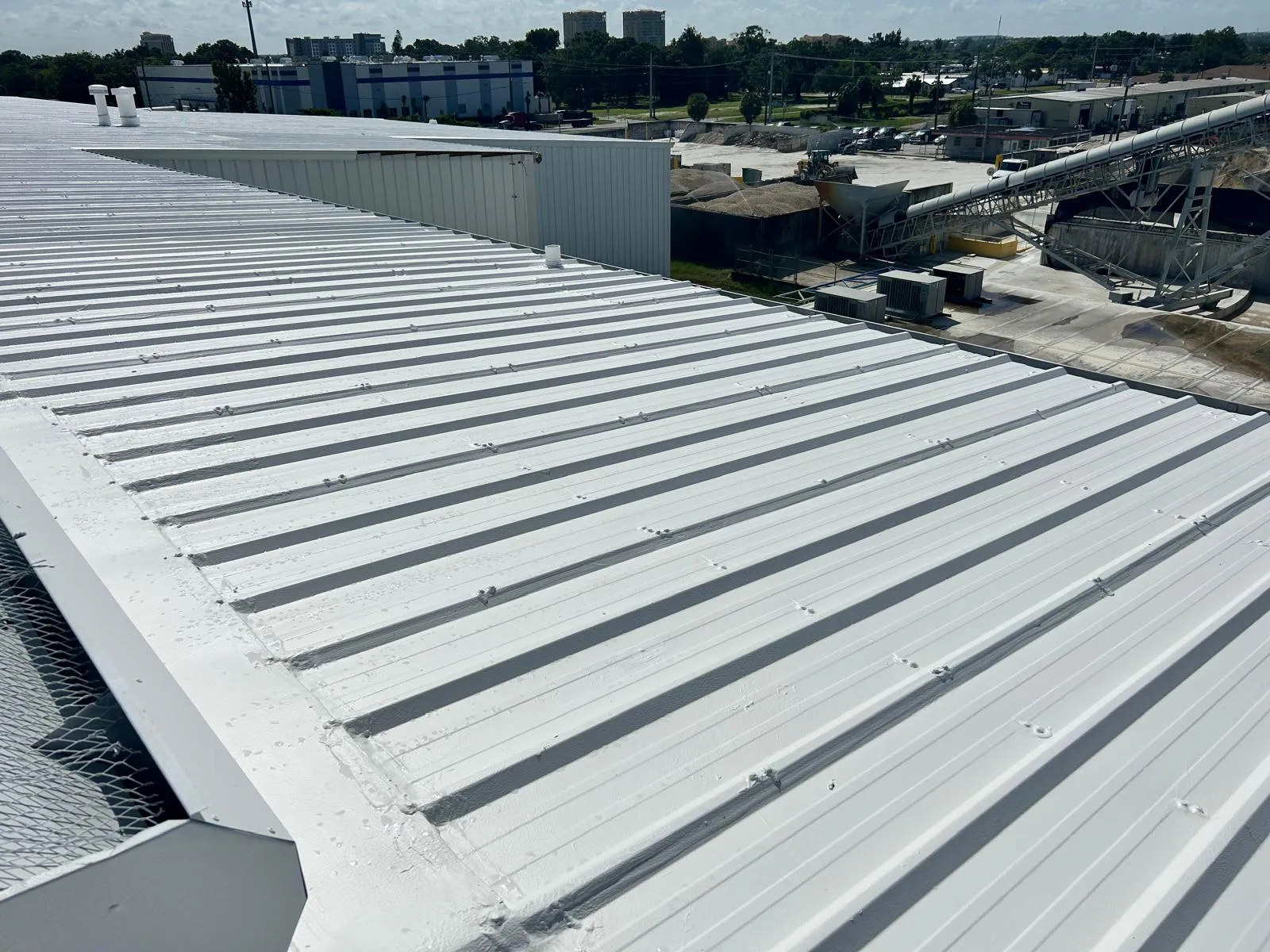 Energy Efficient Cool Roof Installation