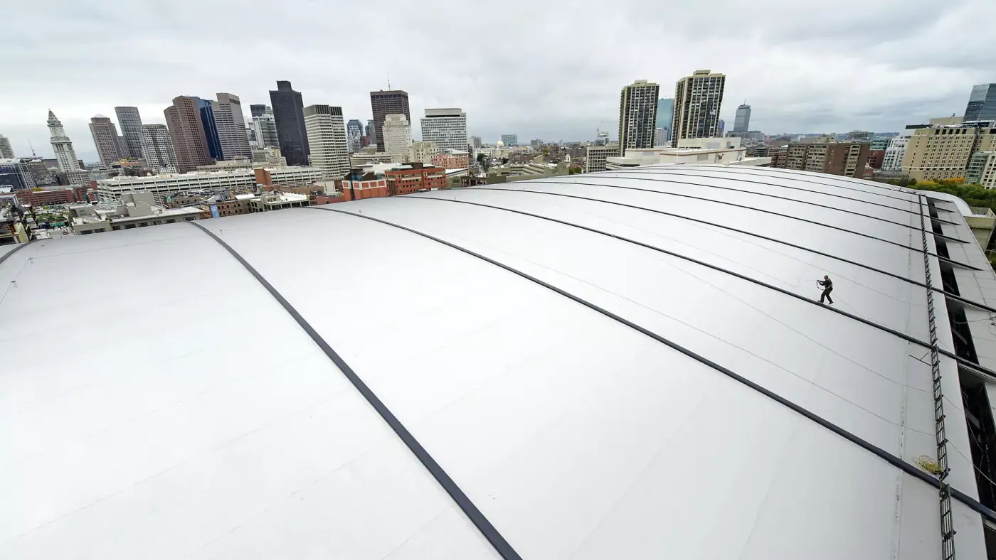 Energy Efficient Cool Roof Installation
