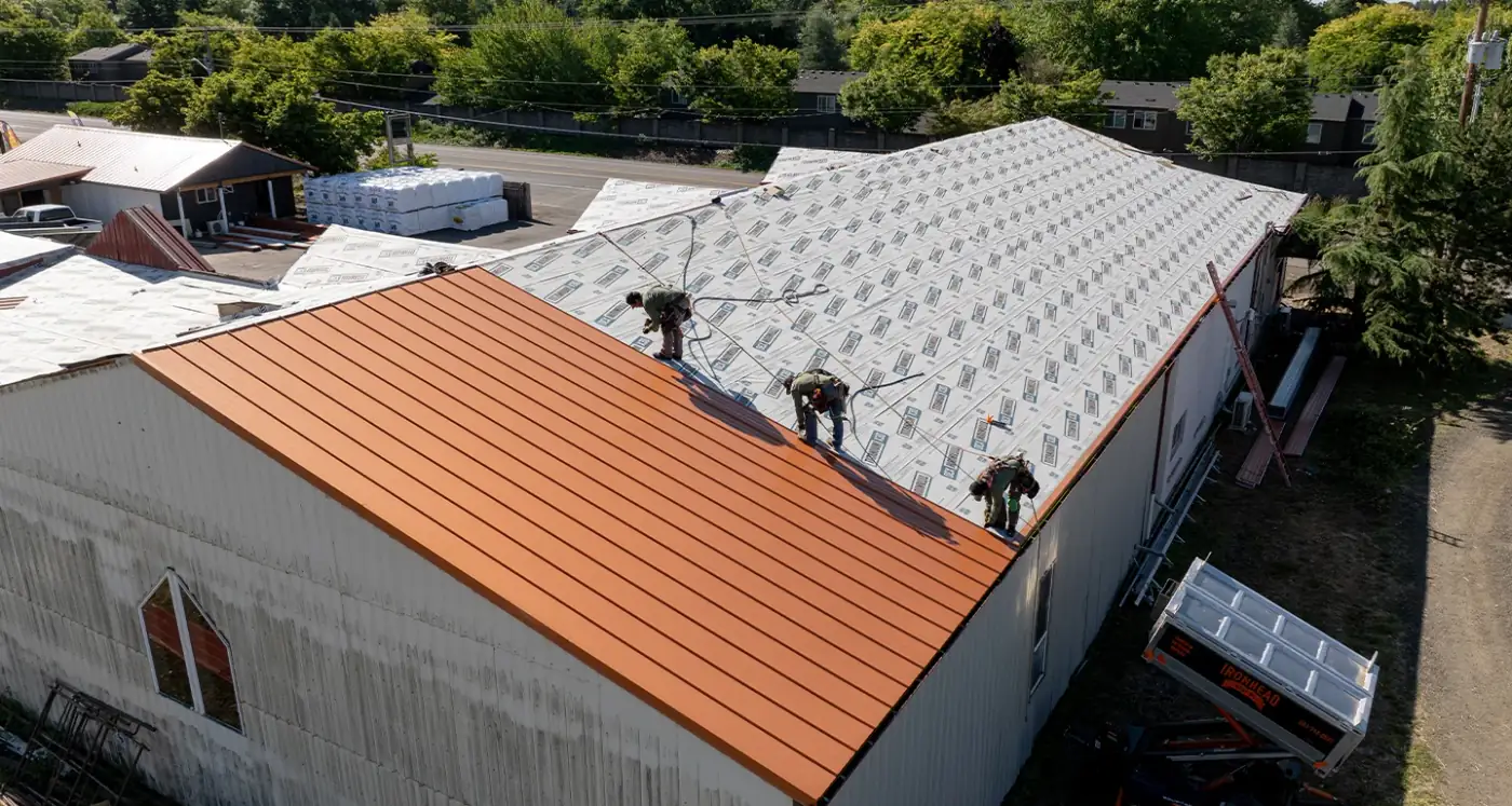 Standing Seam Metal Roofing